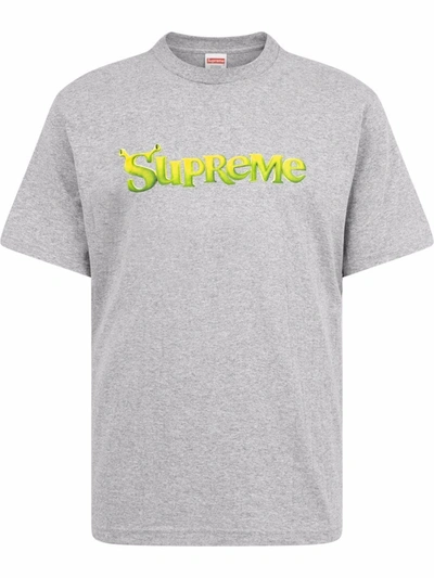 Supreme X Shrek T-shirt In Grey