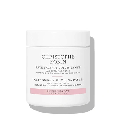 Christophe Robin Cleansing Volumising Paste With Pure Rassoul Clay And Rose 75ml