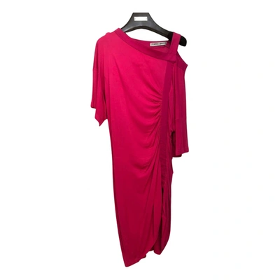Pre-owned Frankie Morello Mid-length Dress In Pink
