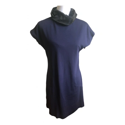 Pre-owned Byblos Mini Dress In Blue
