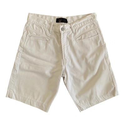Pre-owned Just Cavalli Shorts In White