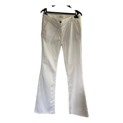 Pre-owned Claudie Pierlot Large Pants In White