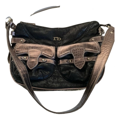 Pre-owned Roccobarocco Handbag In Black