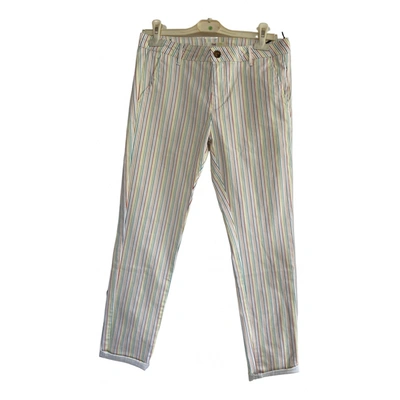Pre-owned Hod Straight Pants In Multicolour