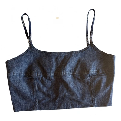 Pre-owned Fendissime Camisole In Blue