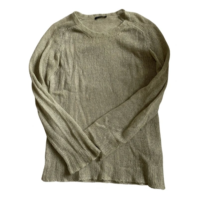 Pre-owned Balmain Cashmere Jumper In Grey