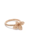 PASQUALE BRUNI 18KT ROSE GOLD PETIT GARDEN DIAMOND RING