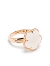 PASQUALE BRUNI 18KT ROSE GOLD BON TON QUARTZ AND DIAMOND RING