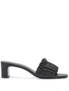 REFORMATION SHEREEN RUCHED MULES