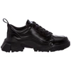 Mcq By Alexander Mcqueen Men's Shoes Leather Trainers Sneakers  Orbyt Team In Nero