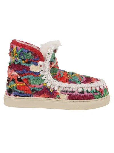 Mou Eskimo Trainer Wool Ethnic In Menmul Ethnic Wool Multicolor