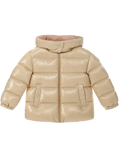 Moncler Babies' Enfant Selen Down Jacket In Beige