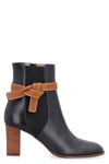 LOEWE GATE LEATHER ANKLE BOOTS,L815286X05 1329