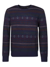 POLO RALPH LAUREN SWEATER,710850019001 NAVY FAIRISLE