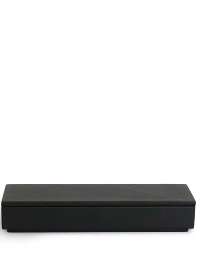 Michaël Verheyden Grained Leather Pen Box In Black