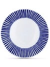Sargadelos Ladeira Porcelain Deep Plate (set Of 6) In Blau