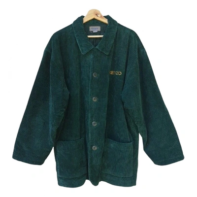 Pre-owned Kenzo Jacket In Green