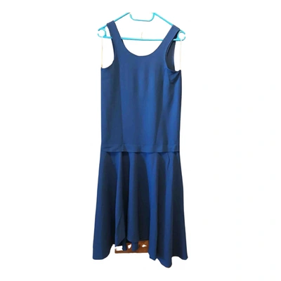 Pre-owned Chloé Mid-length Dress In Blue