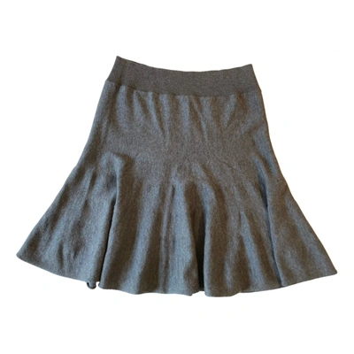 Pre-owned Stella Mccartney Maxi Skirt In Grey