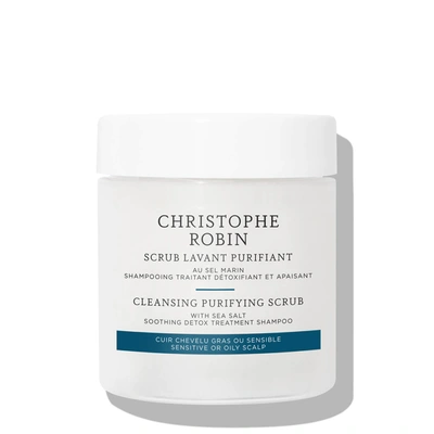 Christophe Robin Mini Purifying Scalp Scrub With Sea Salt 2.5 oz/ 75 ml In N,a