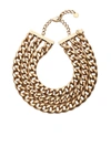 Carolina Herrera Layered Curb Chain Necklace In Gold