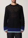 Koché Multicolor Alpaca Blend Sweater  Multicoloured Koche Donna|uomo Xs In Black