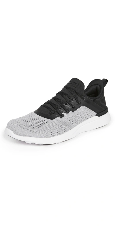 Apl Athletic Propulsion Labs Techloom Tracer Trainers In Black  Cement & White