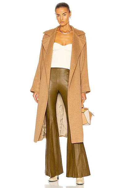 Max Mara Manuel Coat In Camel