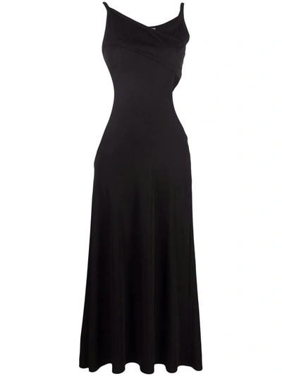 Christopher Esber Cut-out Midi Dress In Schwarz