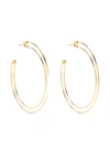 Sacai Safety Hoop Pierced Earrings In 金色