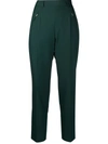 MAISON MARGIELA HIGH-RISE TAILORED TROUSERS