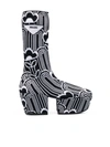 PRADA PLATFORM MID-CALF BOOTS