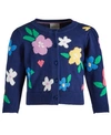 FIRST IMPRESSIONS BABY GIRLS FLORAL CARDIGAN, CREATED FOR MACY'S