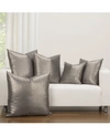 F. Scott Fitzgerald F Scott Fitzgerald Rendezvous Decorative Pillow, 20" X 20" In Dark Grey