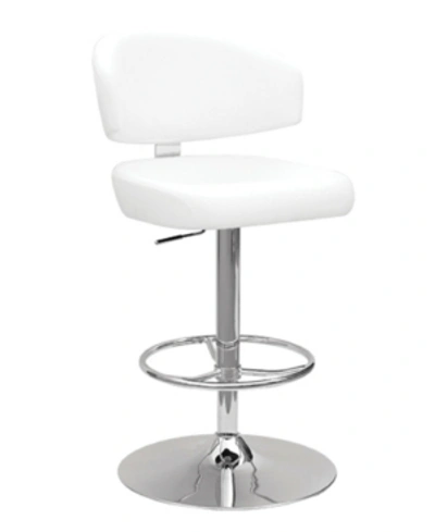 Acme Furniture Deka Swivel Adjustable Stool In White