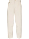 BEAMS DOUBLE PLEATED CHINOS