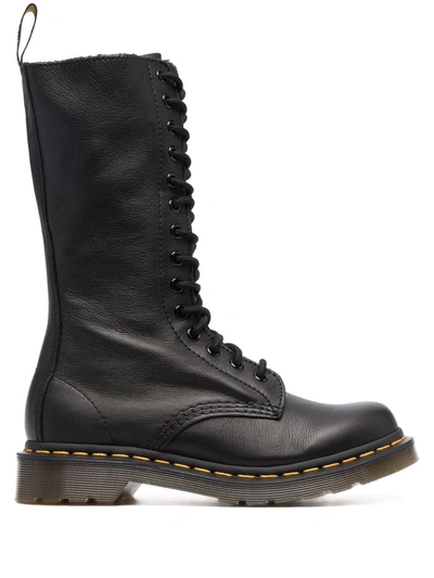 Dr. Martens' Black 1b60 Bex Lace-up Leather Boots