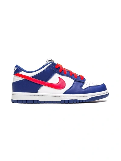 Nike Kids'  Dunk Low Trainers In Blue