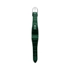 Polo Ralph Lauren Large Stirrup Alligator Watch Strap In Green #3024