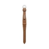 Polo Ralph Lauren Small Stirrup Calfskin Watch Strap In Tan