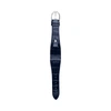 Polo Ralph Lauren Large Stirrup Alligator Watch Strap In Navy #3090