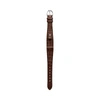 Polo Ralph Lauren Petite Stirrup Alligator Watch Strap In Brown #3088