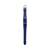 Polo Ralph Lauren Petite Stirrup Alligator Watch Strap In Royal #3071