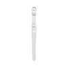 Polo Ralph Lauren Petite Stirrup Alligator Watch Strap In White #3032