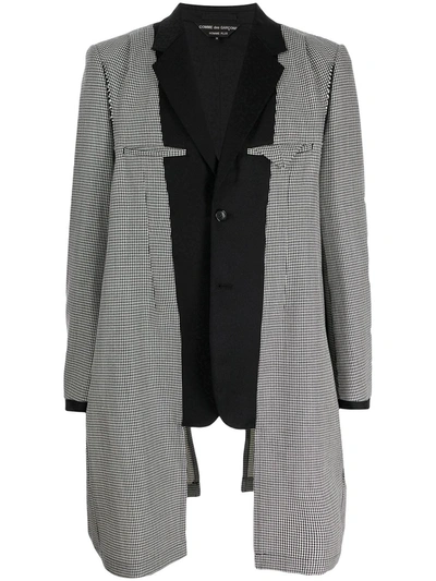 Comme Des Garçons Homme Deux Comme Des Garçons Homme Plus Reversible Blazer In Grey