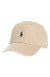 Polo Ralph Lauren Classic Sport Baseball Cap In Nubuck/ Relay Blue