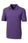Cutter & Buck Tipped Drytec Polo In Majestic