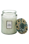 Voluspa Large Embossed Jar Candle, 16 oz In French Cade Lavender