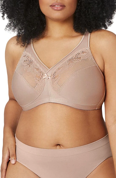 Glamorise Magiclift Minimizer Bra In Cafe