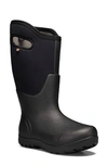 Bogs Neo Classic Waterproof Knee High Rain Boot In Black